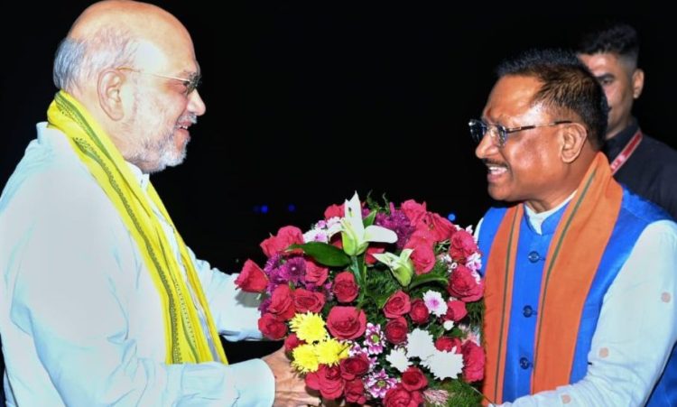 Amit-Shah-Visit-Chhattisgarh