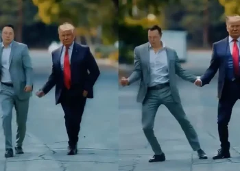 Elon Musk and Donald Trump Viral Dance Video