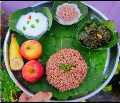 Halshashthi vrat bhog thali