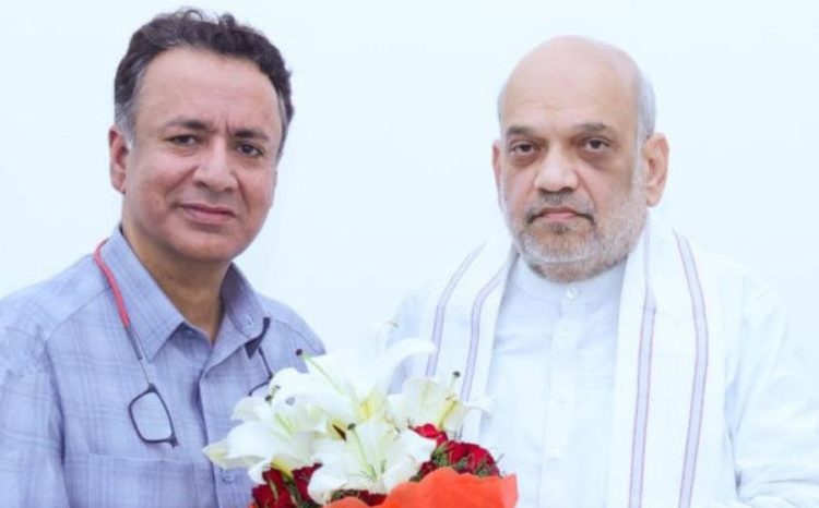 Jammu and Kashmir Apni Party Zulfkar Ali meets Home Minister Amit Shah Jammu Kashmir Election
