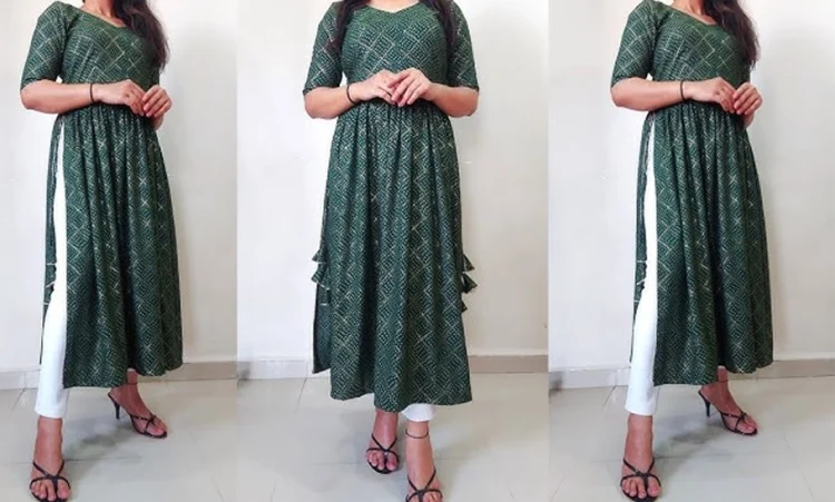 Latest Nayra Cut Kurti