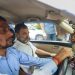 Leader of Opposition Rahul Gandhi in Uber cab delhi