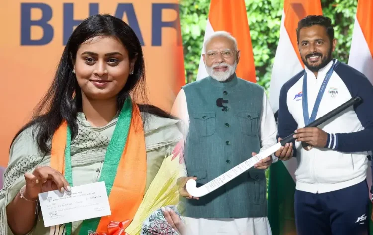 PM Modi Meet Olympic Players