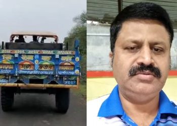Sand mafia tried to crush Naib Tehsildar with tractor in Rajgarh News
