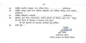 CG Nagariya Prashasan Vibhag Transfer List