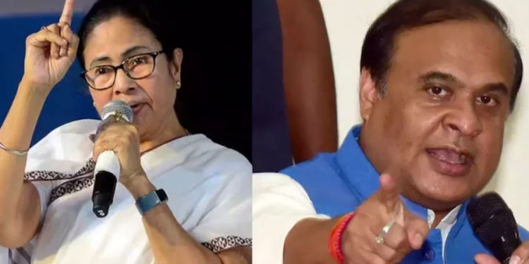 West Bengal CM Mamata Banerjee controversial statement CM Himanta Biswa Sarma counter attack