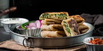 Palak Paneer Lifafa Recipe