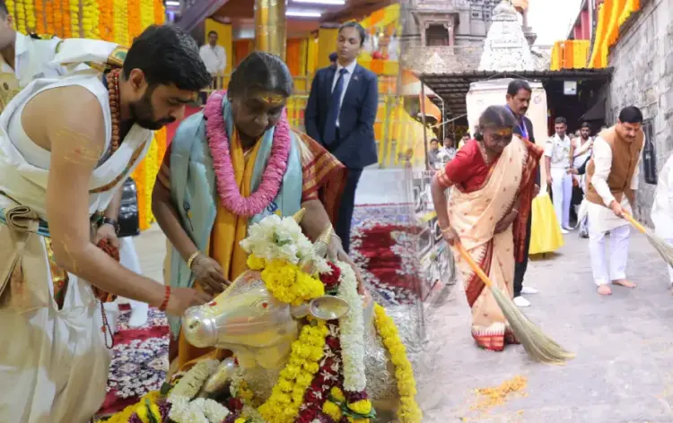 President Droupadi Murmu in Ujjain