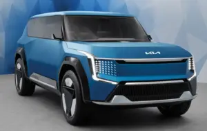 Upcoming Electric Car In India Kia EV9