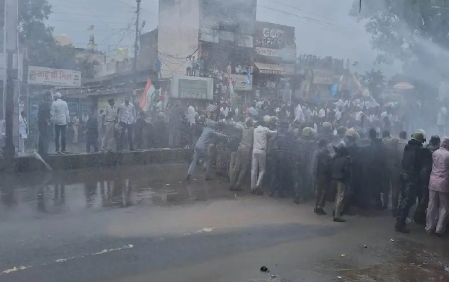 CG Congress Protest-Vidhansabha Gherao