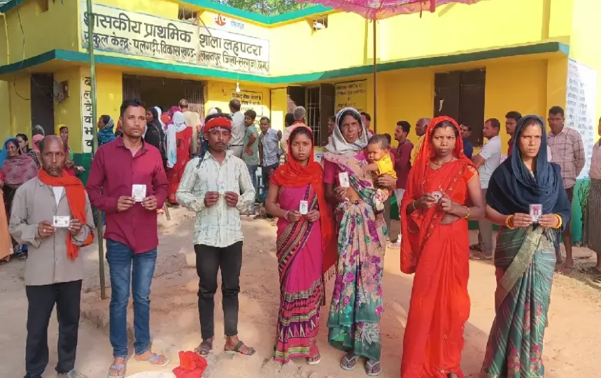 CG Loksabha Chunav-voting