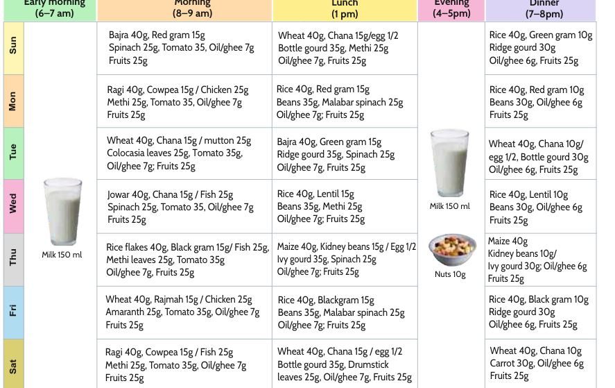 ICMR Guidelines for Vegetarians