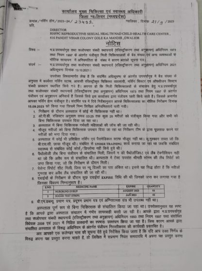 Gwalior-FPAI-Clinic-Notice-01