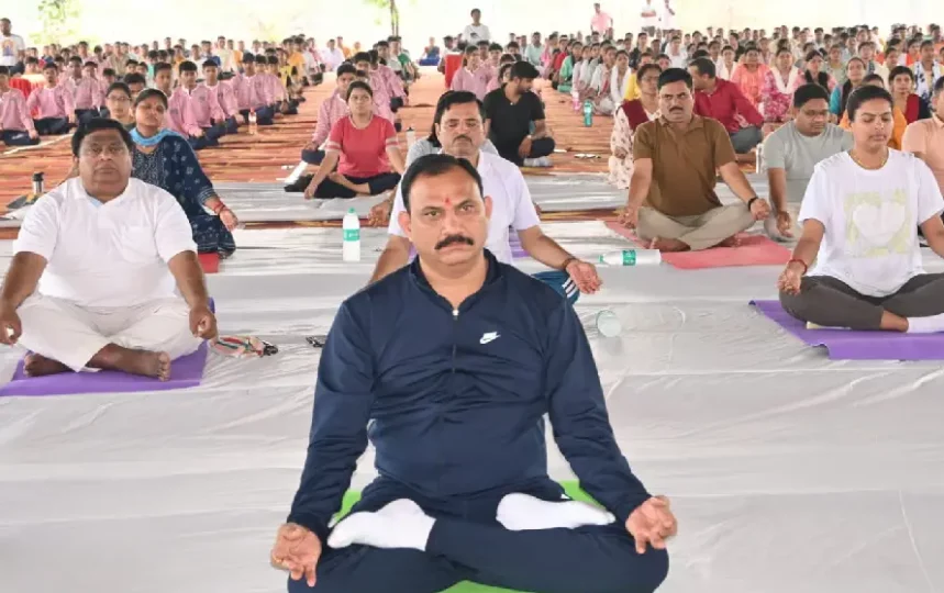 International Yoga Day in Balodabazar