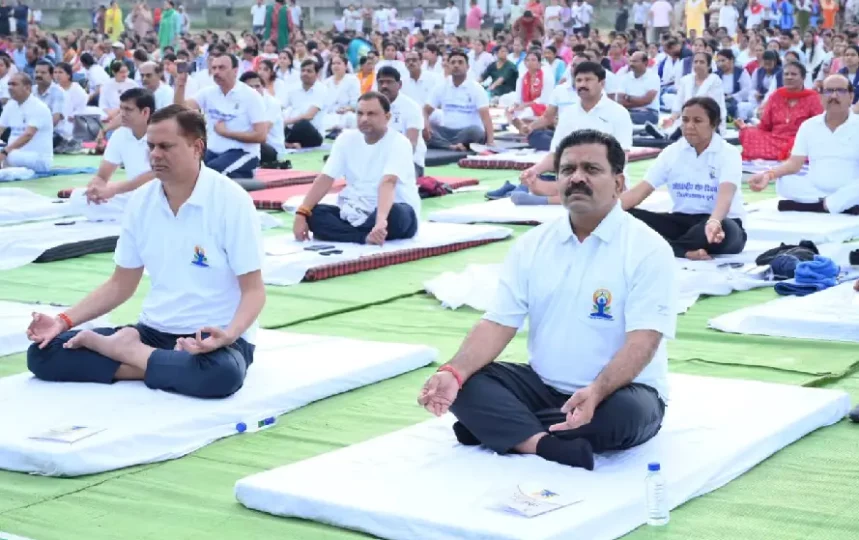 International Yoga Day in Durg