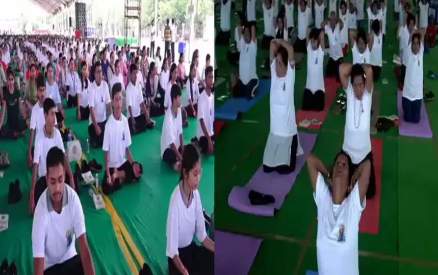 International Yoga Day in Raipur