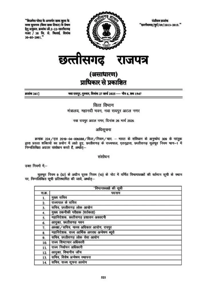 CG EOW chief Order