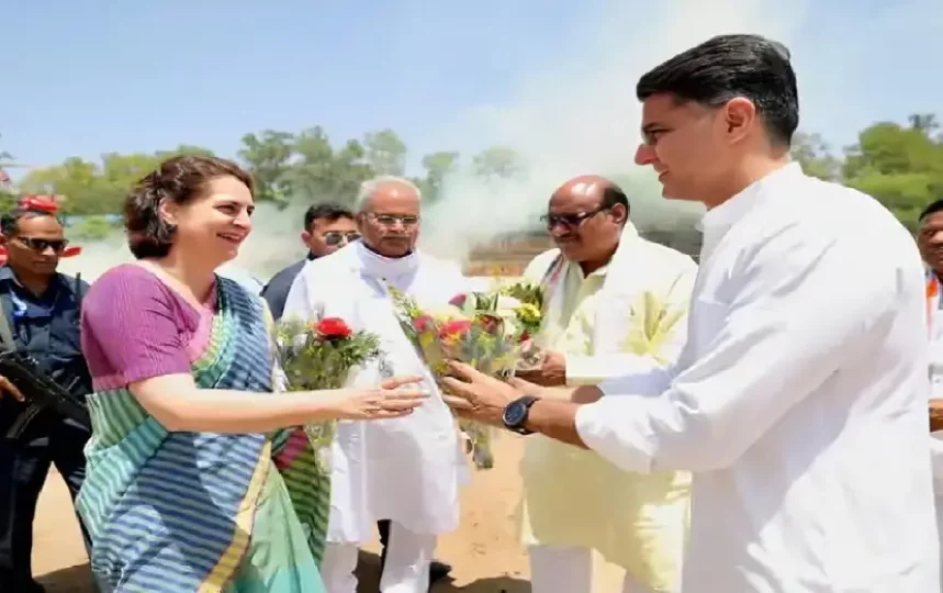 Priyanka Gandhi Visit CG-korba loksabha seat