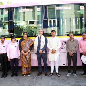 pink bus indore 