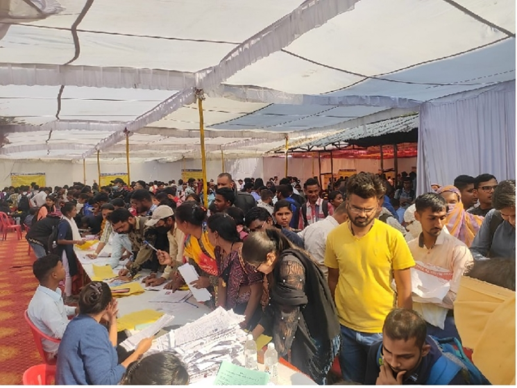 Unemployment-in-MP-Rojgar-Mela